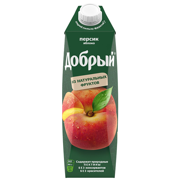 Добрый 1л (по_12) Персик