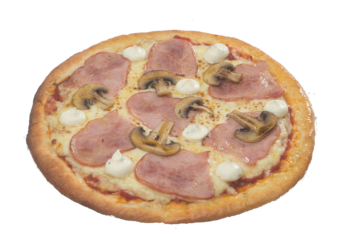 Пиццэрика c ветчиной и грибами Пиццэрика c ветчиной и грибами